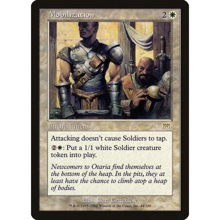 Image for Mobilization (44) (ONS) - Magic: The Gathering