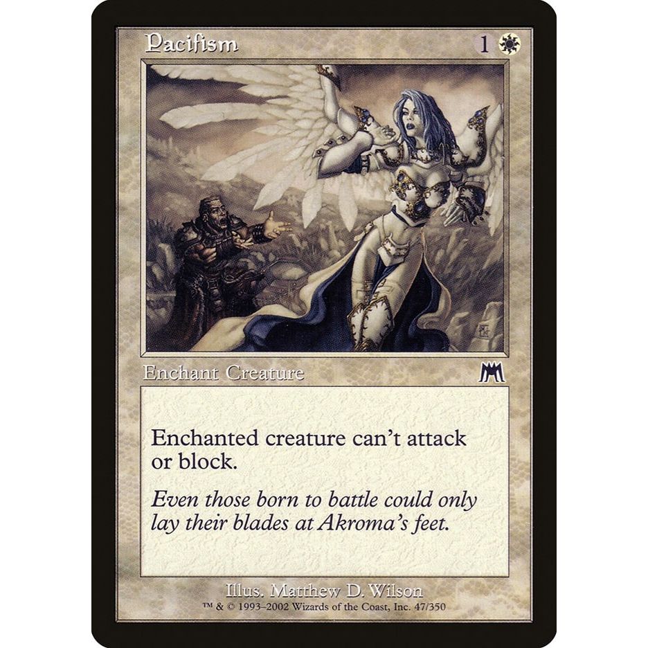 Image for Pacifism (47) (ONS) - Magic: The Gathering
