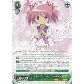 Image for "A Painful Thing" Madoka (MM/W35-E027 RR) (MM/W35) - Weiss Schwarz