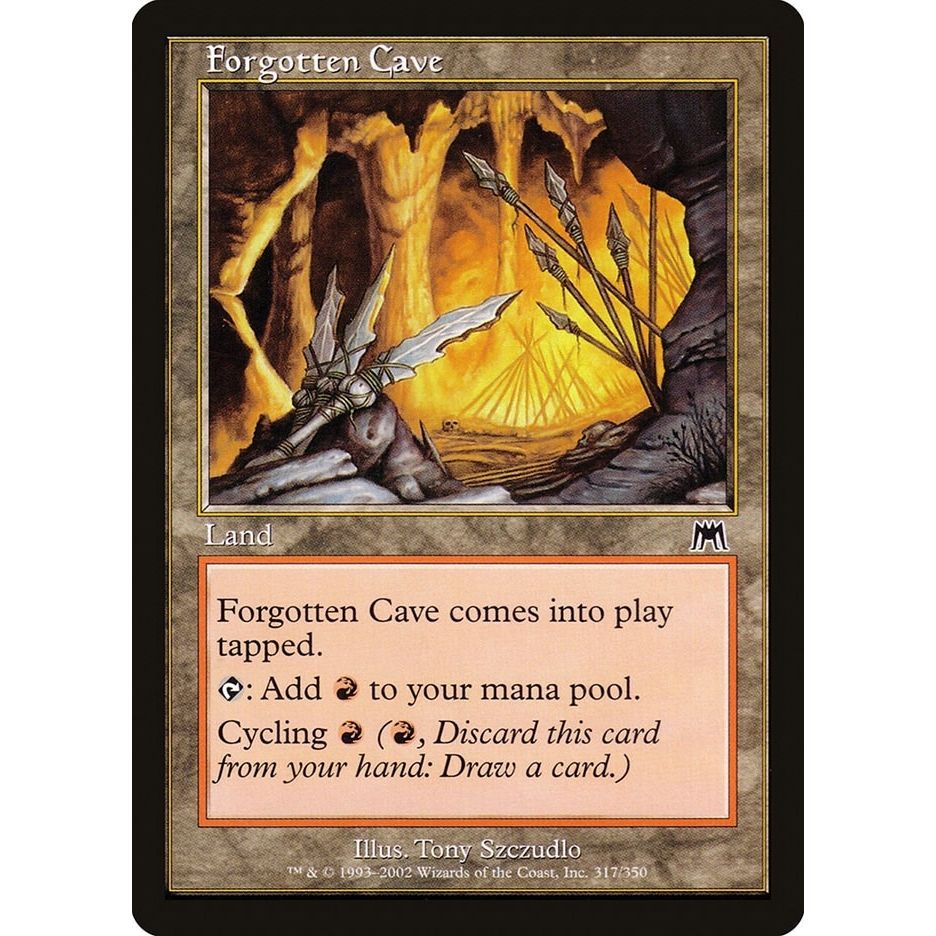Image for Forgotten Cave (317) (ONS) - Magic: The Gathering