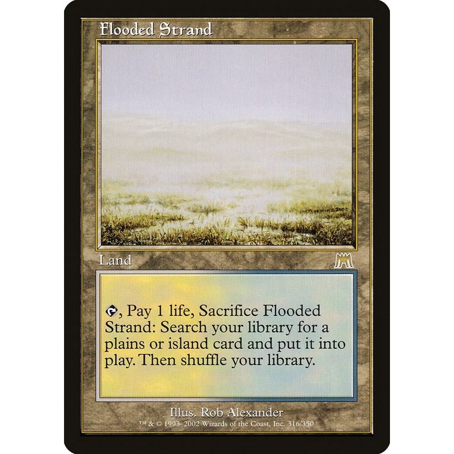 Image for Flooded Strand (316) (ONS) - Magic: The Gathering
