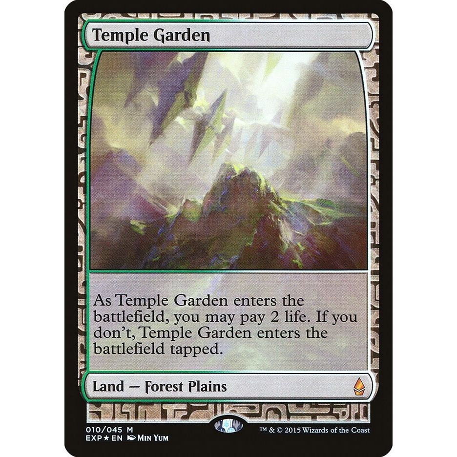 Image for Temple Garden (10) (EXP) - Magic: The Gathering