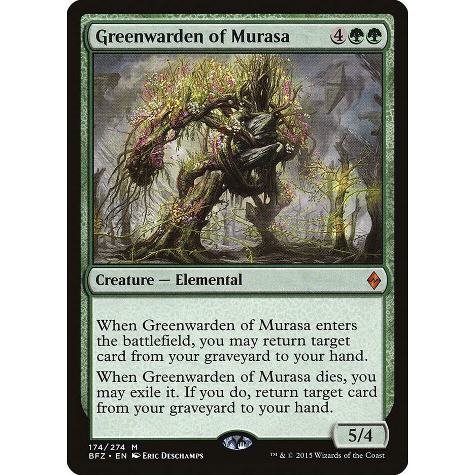 Image for Greenwarden of Murasa (174) (BFZ) - Magic: The Gathering
