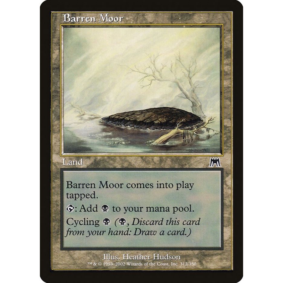 Image for Barren Moor (312) (ONS) - Magic: The Gathering