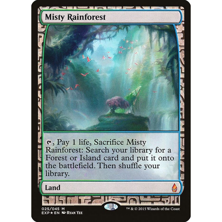 Image for Misty Rainforest (25) (EXP) - Magic: The Gathering