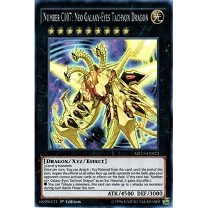 Image for Number C107: Neo Galaxy-Eyes Tachyon Dragon (MP15-EN023) (MP15) - YuGiOh