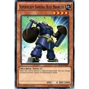 Image for Superheavy Samurai Blue Brawler (MP15-EN067) (MP15) - YuGiOh