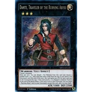 Image for Dante, Traveler of the Burning Abyss (MP15-EN121) (MP15) - YuGiOh
