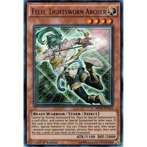 Image for Felis, Lightsworn Archer (MP15-EN123) (MP15) - YuGiOh