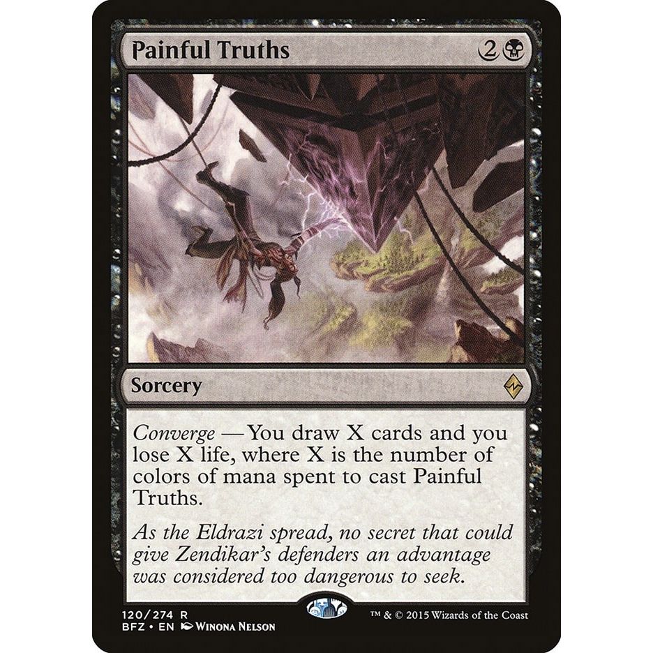 Image for Painful Truths (120) (BFZ) - Magic: The Gathering
