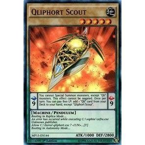 Image for Qliphort Scout (MP15-EN144) (MP15) - YuGiOh