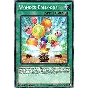 Image for Wonder Balloons (MP15-EN166) (MP15) - YuGiOh