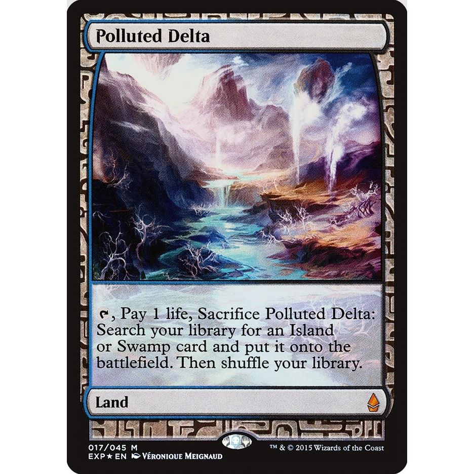 Image for Polluted Delta (17) (EXP) - Magic: The Gathering