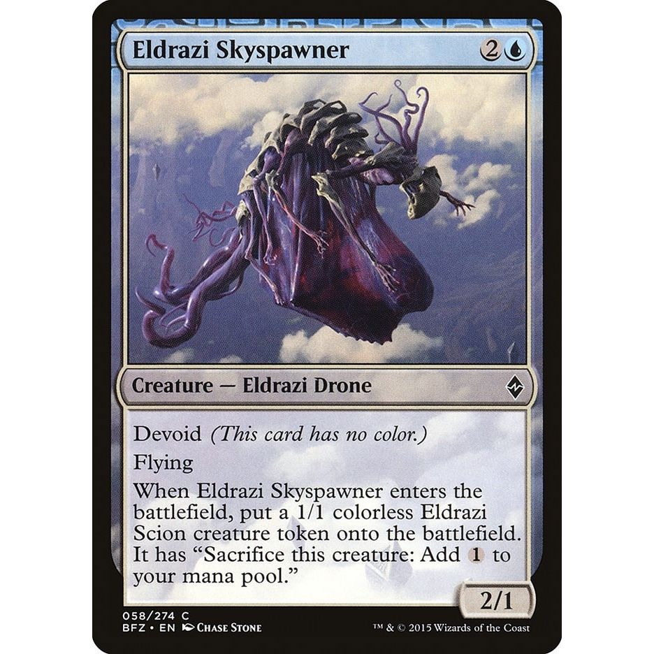 Image for Eldrazi Skyspawner (58) (BFZ) - Magic: The Gathering