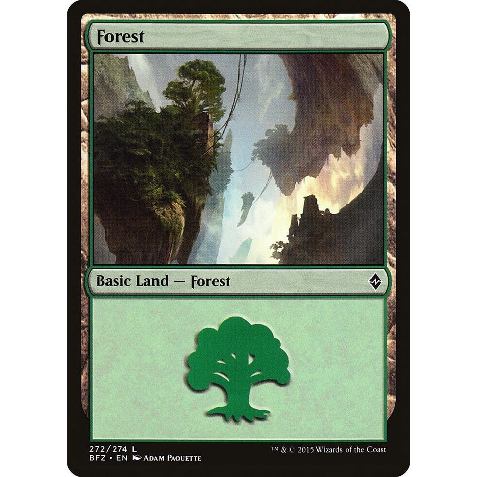 Image for Forest (272) (272) (BFZ) - Magic: The Gathering