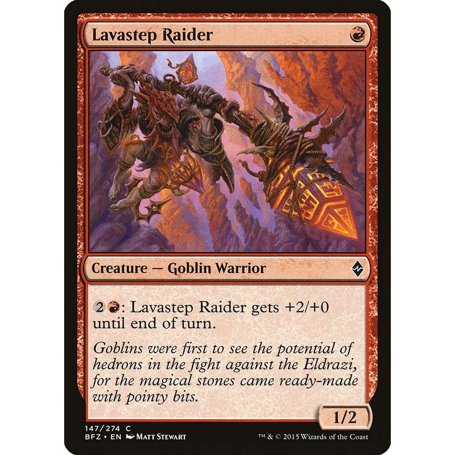 Image for Lavastep Raider (147) (BFZ) - Magic: The Gathering