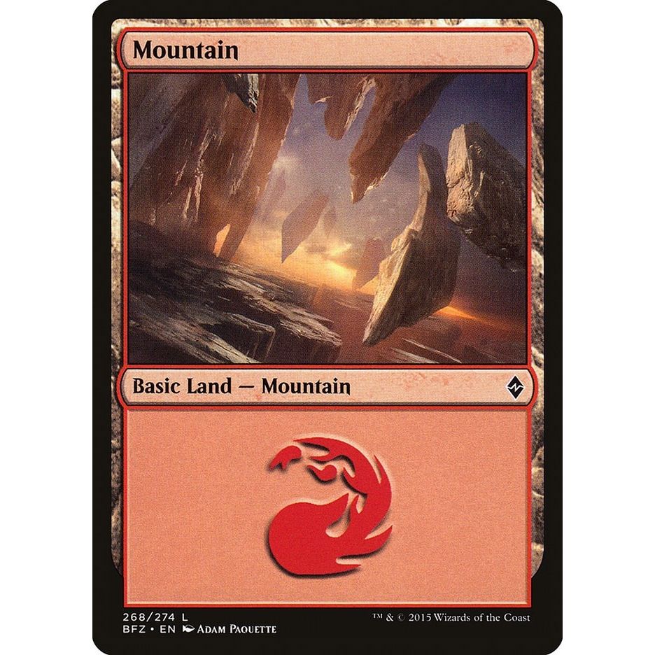 Image for Mountain (268) (268) (BFZ) - Magic: The Gathering