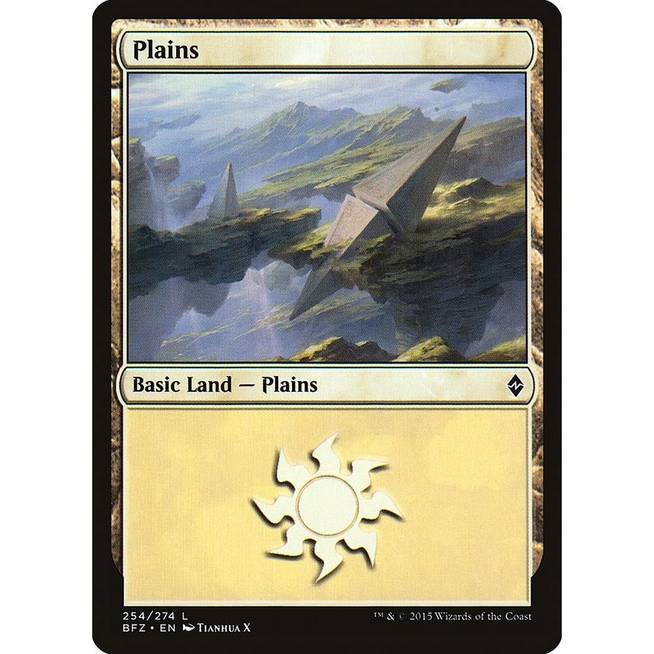 Image for Plains (254) (254) (BFZ) - Magic: The Gathering