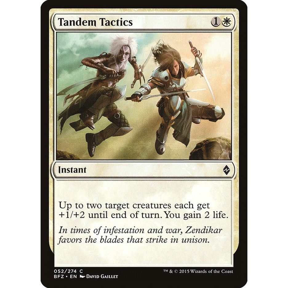 Image for Tandem Tactics (52) (BFZ) - Magic: The Gathering