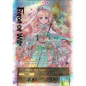 Image for Alice, the Girl in the Looking Glass // Alice, the Saint of Healing (Full Art) (SKL-092/J) (SKL) - Force of Will