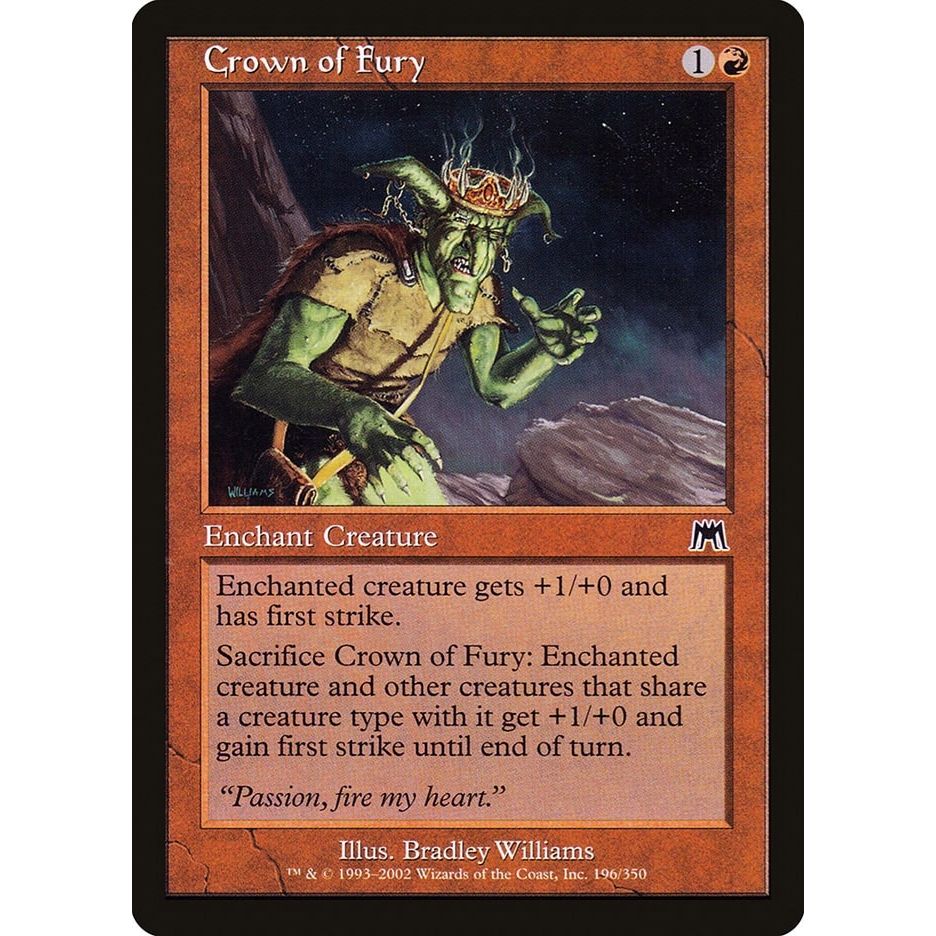 Image for Crown of Fury (196) (ONS) - Magic: The Gathering