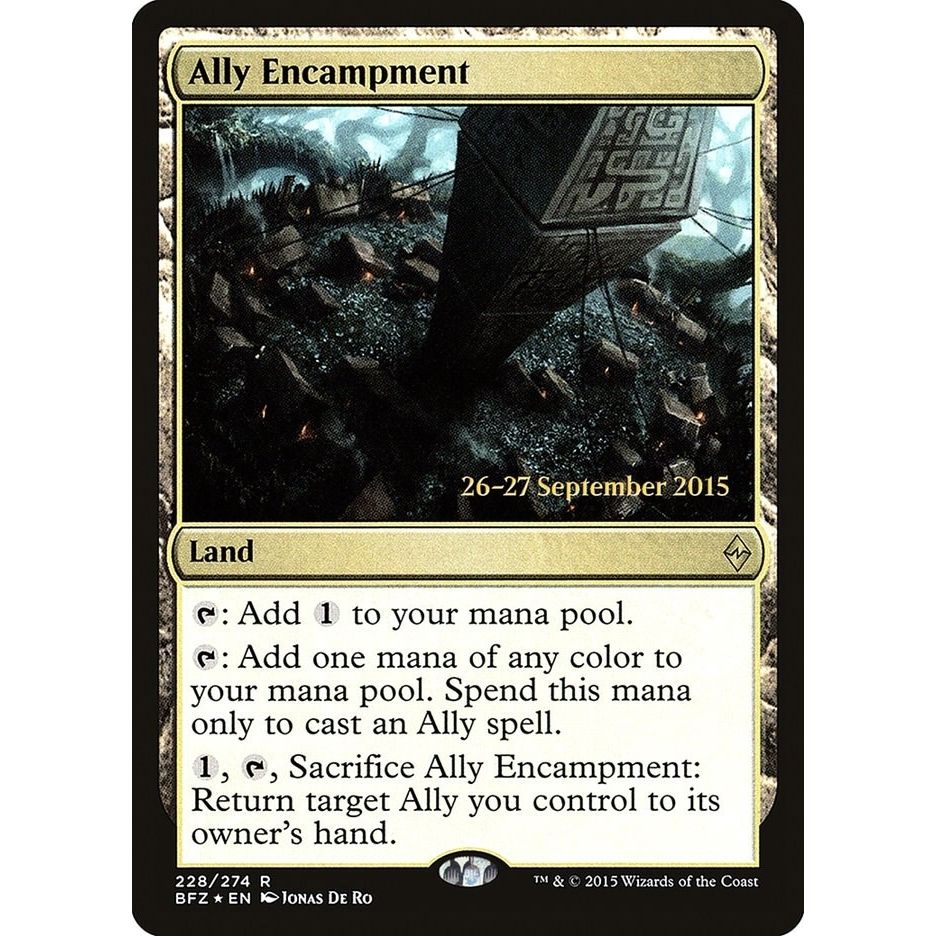 Image for Ally Encampment (228) (PRE) - Magic: The Gathering