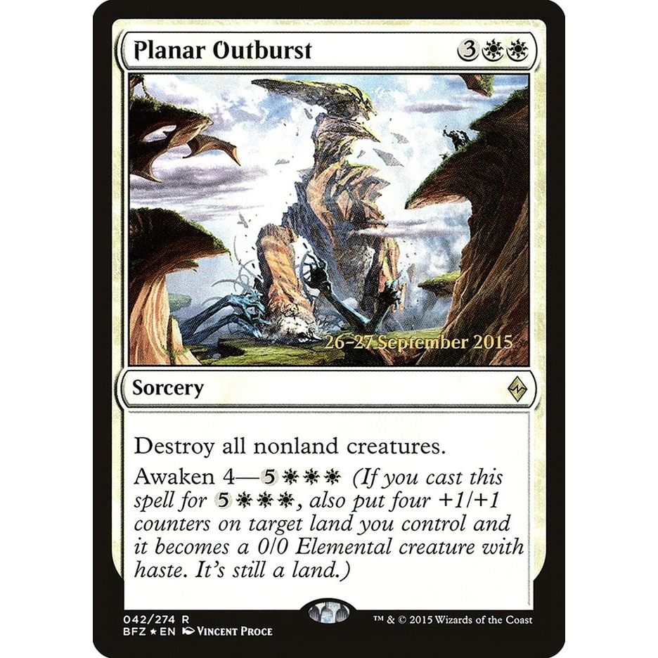 Image for Planar Outburst (42) (PRE) - Magic: The Gathering