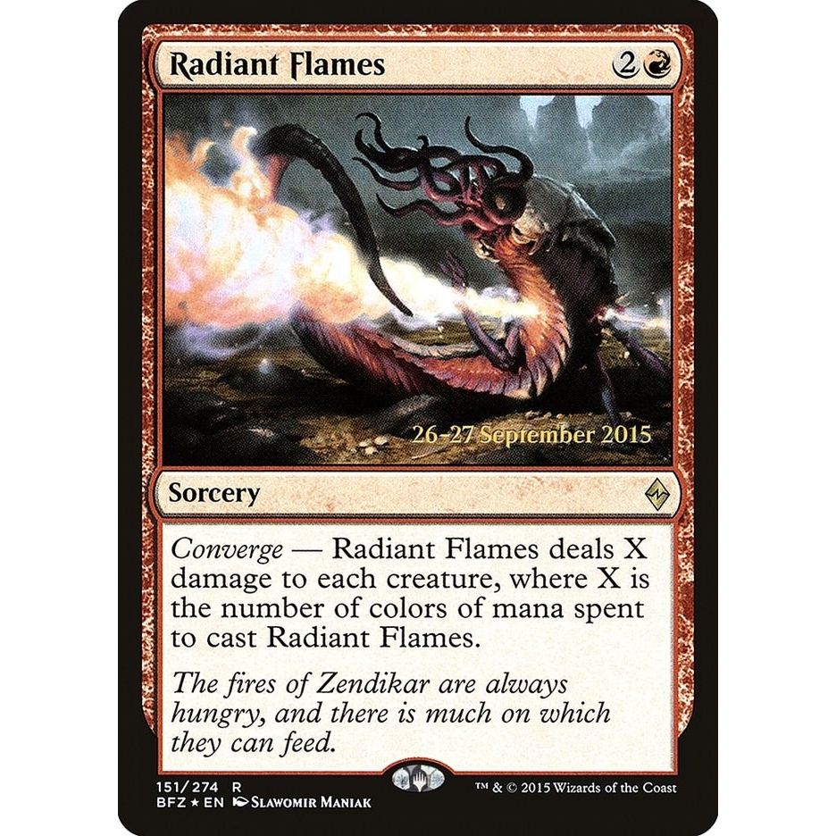 Image for Radiant Flames (151) (PRE) - Magic: The Gathering