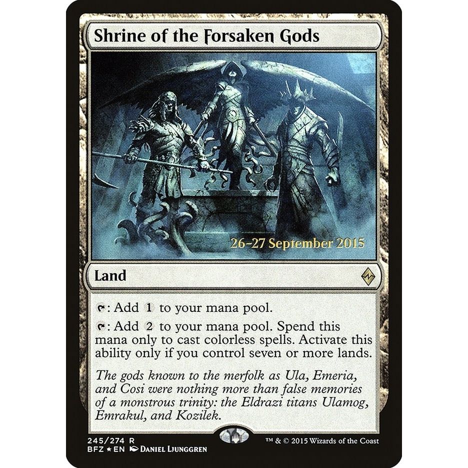 Image for Shrine of the Forsaken Gods (245) (PRE) - Magic: The Gathering