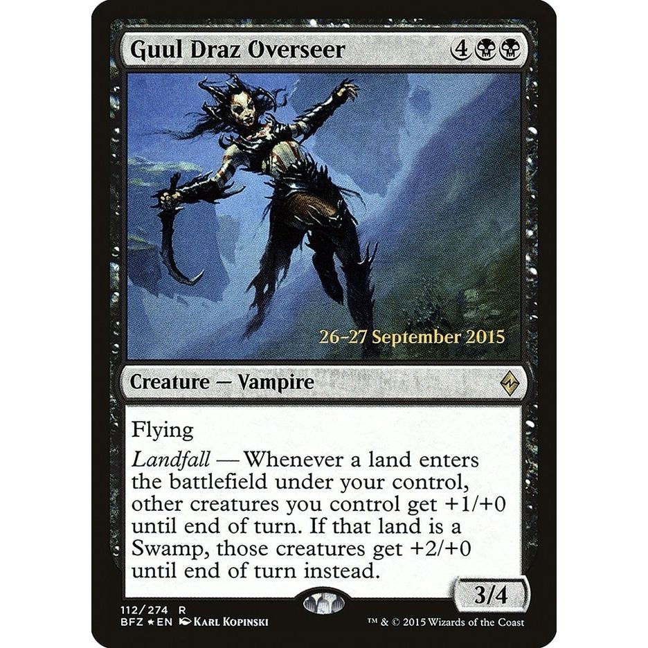 Image for Guul Draz Overseer (112) (PRE) - Magic: The Gathering