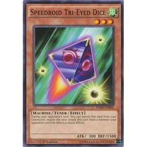 Image for Speedroid Tri-Eyed Dice (HSRD-EN002) (HSRD) - YuGiOh