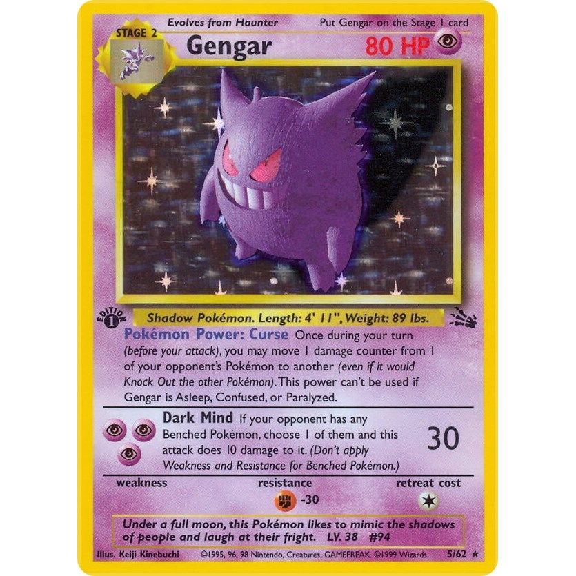 Image for Gengar (5) (05/62) (FO) - Pokemon