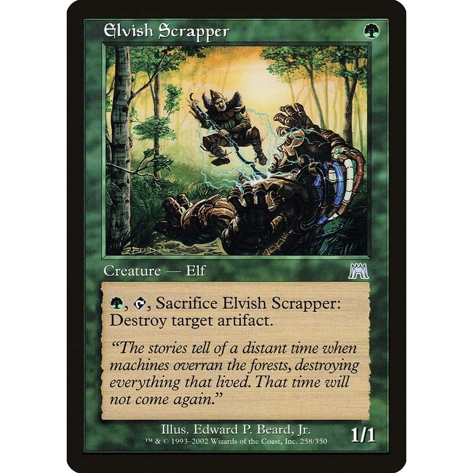 Image for Elvish Scrapper (258) (ONS) - Magic: The Gathering