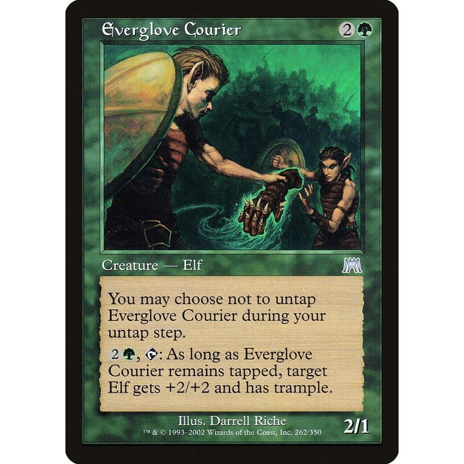 Image for Everglove Courier (262) (ONS) - Magic: The Gathering