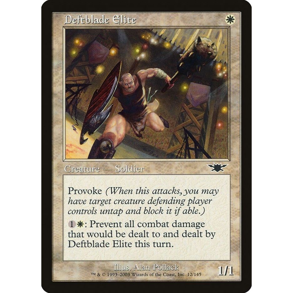 Image for Deftblade Elite (12) (LGN) - Magic: The Gathering