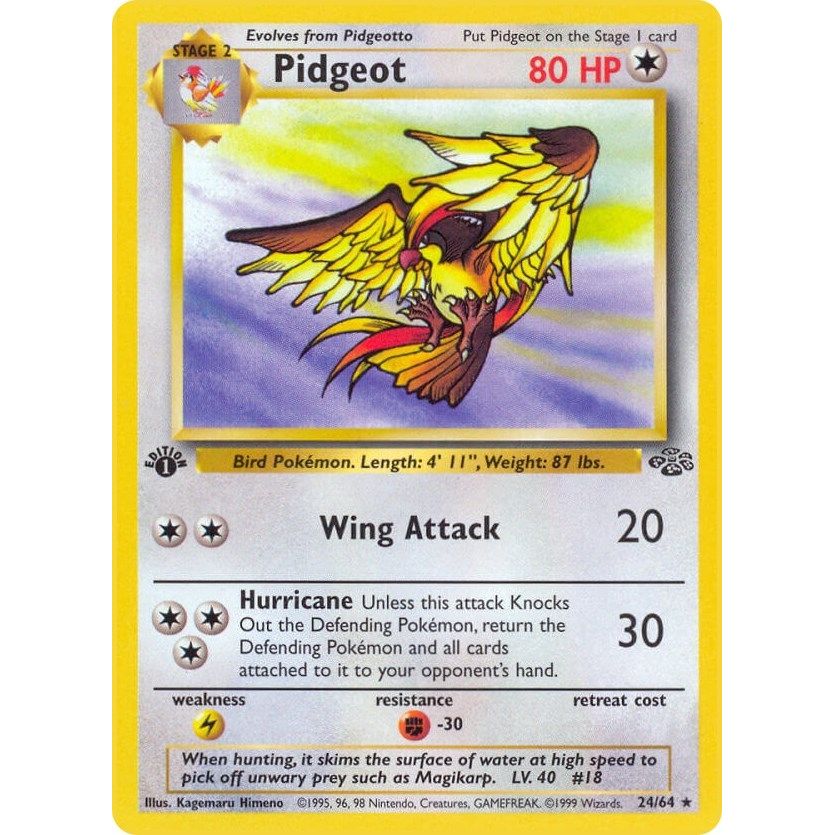 Image for Pidgeot (24) (24/64) (JU) - Pokemon