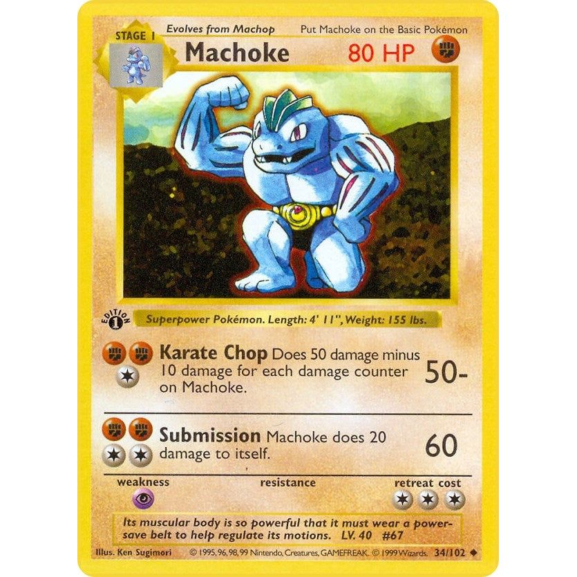 Image for Machoke (034/102) (BSS) - Pokemon