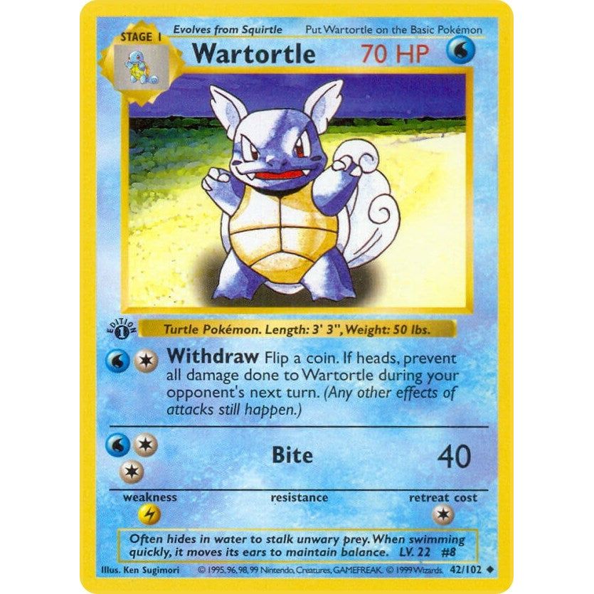 Image for Wartortle (042/102) (BSS) - Pokemon