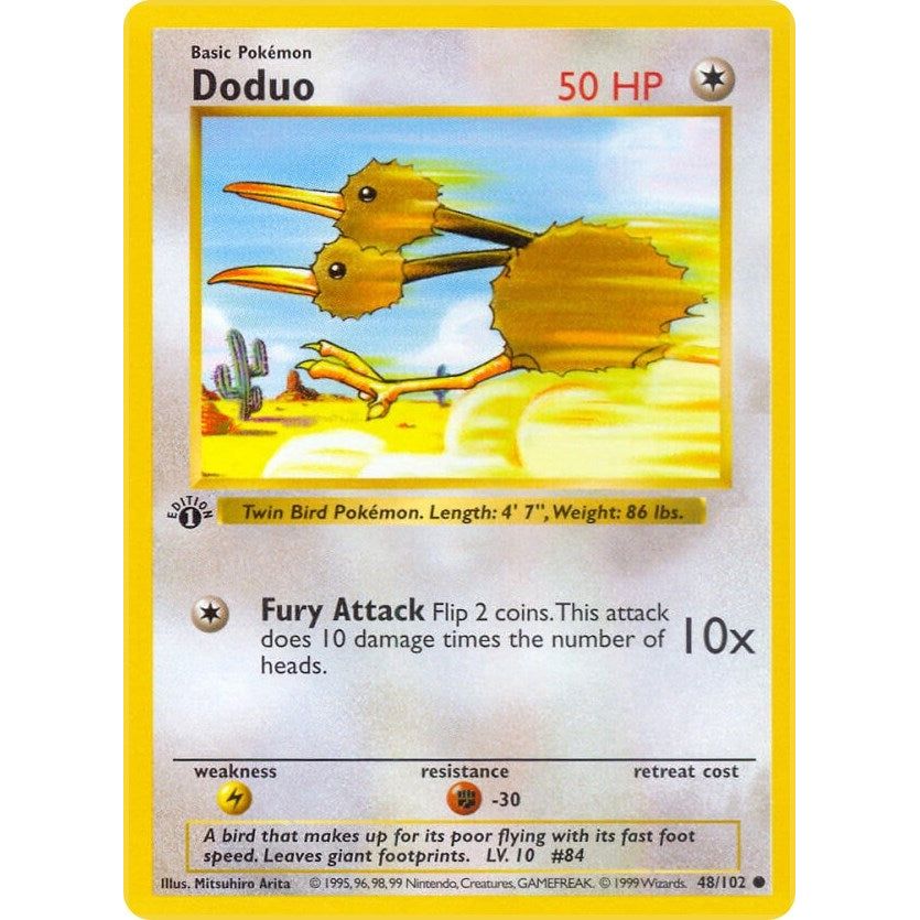 Image for Doduo (048/102) (BSS) - Pokemon