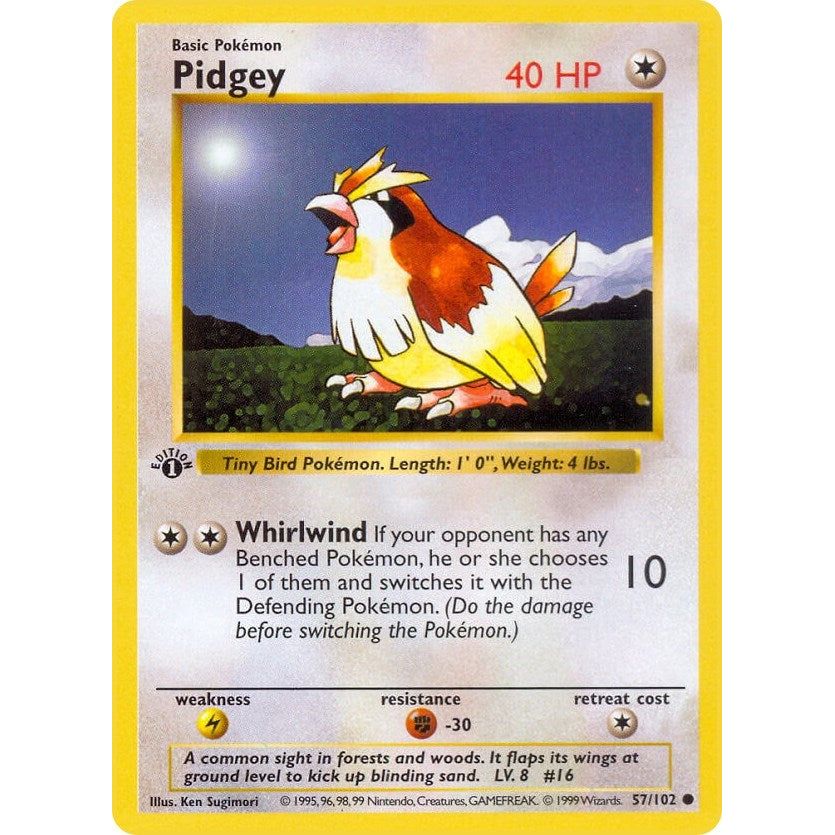 Image for Pidgey (057/102) (BSS) - Pokemon