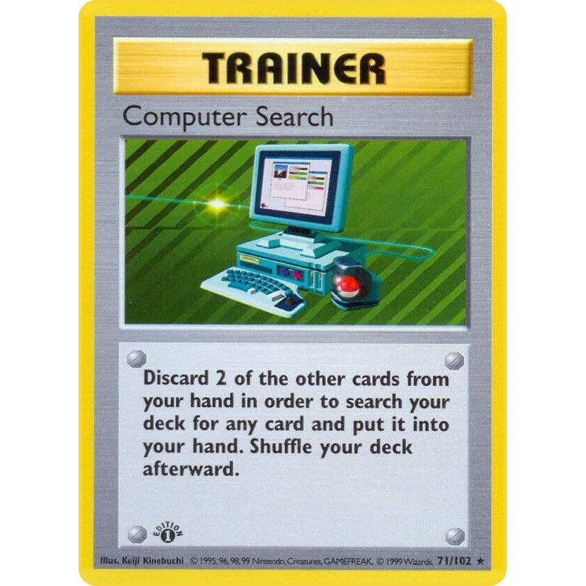 Image for Computer Search (071/102) (BSS) - Pokemon
