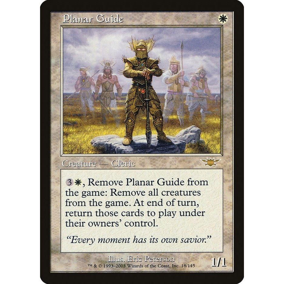 Image for Planar Guide (18) (LGN) - Magic: The Gathering