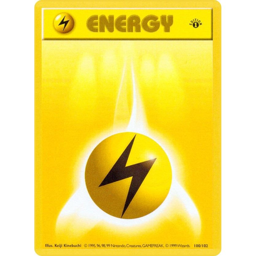 Image for Lightning Energy (100/102) (BSS) - Pokemon