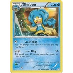 Image for Simipour (42/162) (BKT) - Pokemon