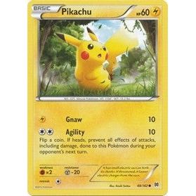 Image for Pikachu (48/162) (BKT) - Pokemon