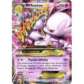 Image for M Mewtwo EX (64) (64/162) (BKT) - Pokemon