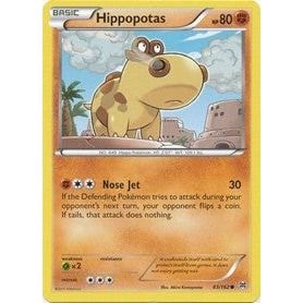 Image for Hippopotas (83/162) (BKT) - Pokemon