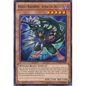 Image for Assault Blackwing - Kunai the Drizzle (DOCS-EN018) (DOCS) - YuGiOh