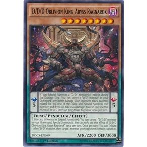 Image for D/D/D Oblivion King Abyss Ragnarok (DOCS-EN099) (DOCS) - YuGiOh