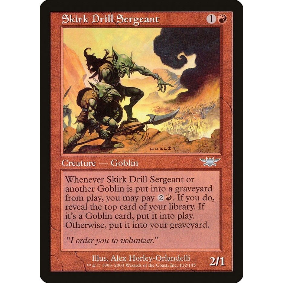 Image for Skirk Drill Sergeant (112) (LGN) - Magic: The Gathering